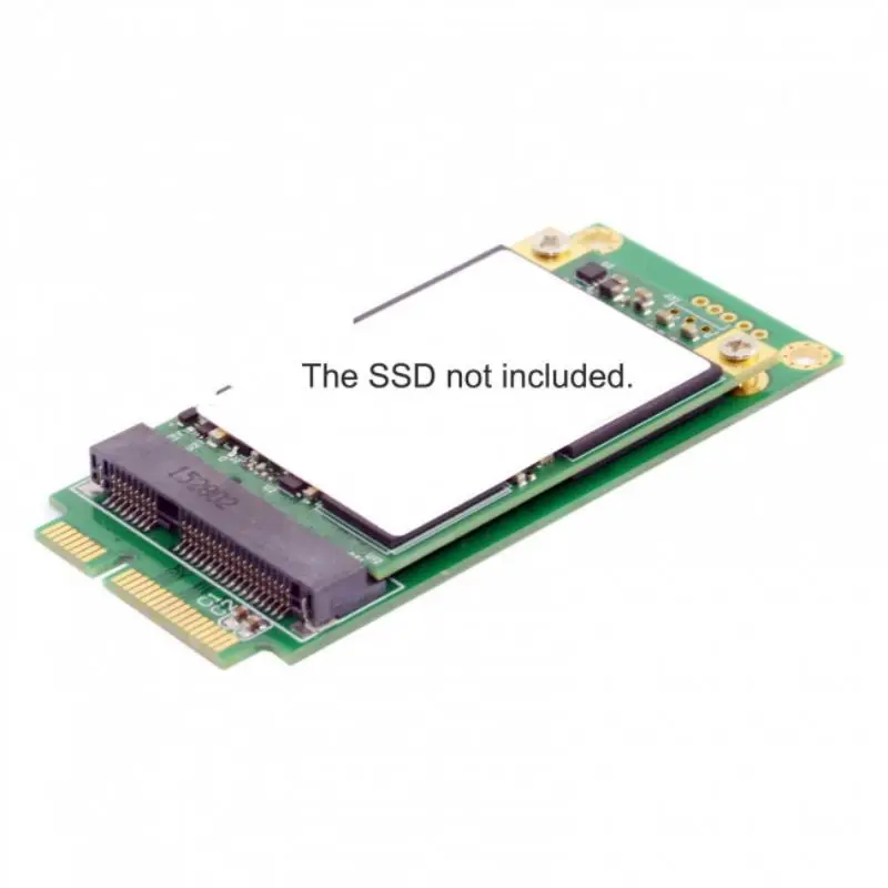 3x7 سنتيمتر Mini PCI-e SATA SSD إلى 3x5 سنتيمتر mSATA محول ل Asus Eee PC 1000 S101 900 901 900A T91