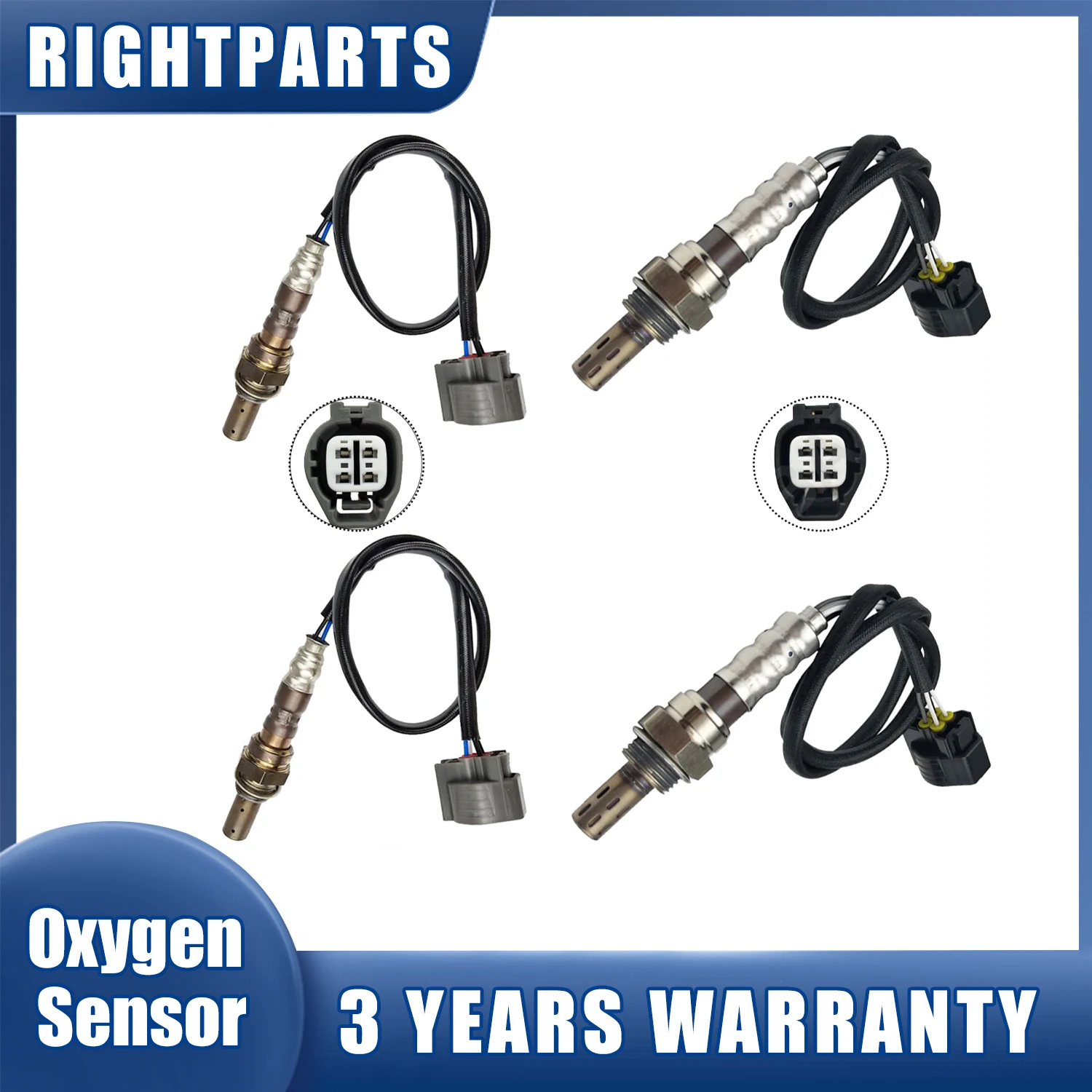 

Up&Downstream 4xOxygen Sensor For 1999 2000 2001 2002 2003 Jaguar Vanden Plas XJ8 XJR 4.0L 2000 2001 2002 Jaguar XK8 XKR 4.0L