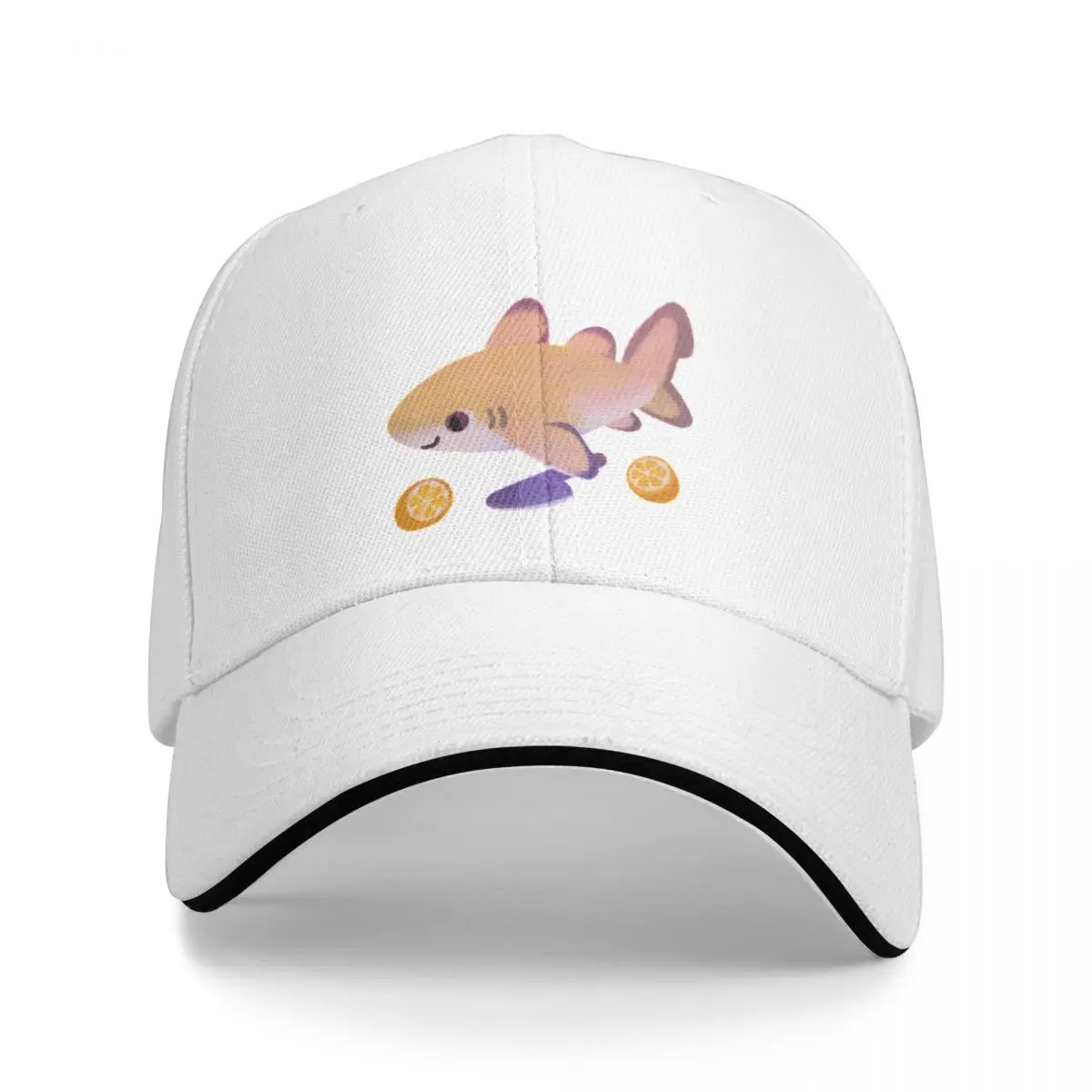

Shark day2 - name or bright bg version Cap Baseball Cap fishing hat Caps male Women's