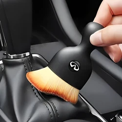 Car Cleaning Tool Soft Brush Dust Remover Interior Accsesories For Infiniti QX60 QX70 QX80 QX50 QX30 Q70L Q60 Q50 Q60S Q30 ESQ