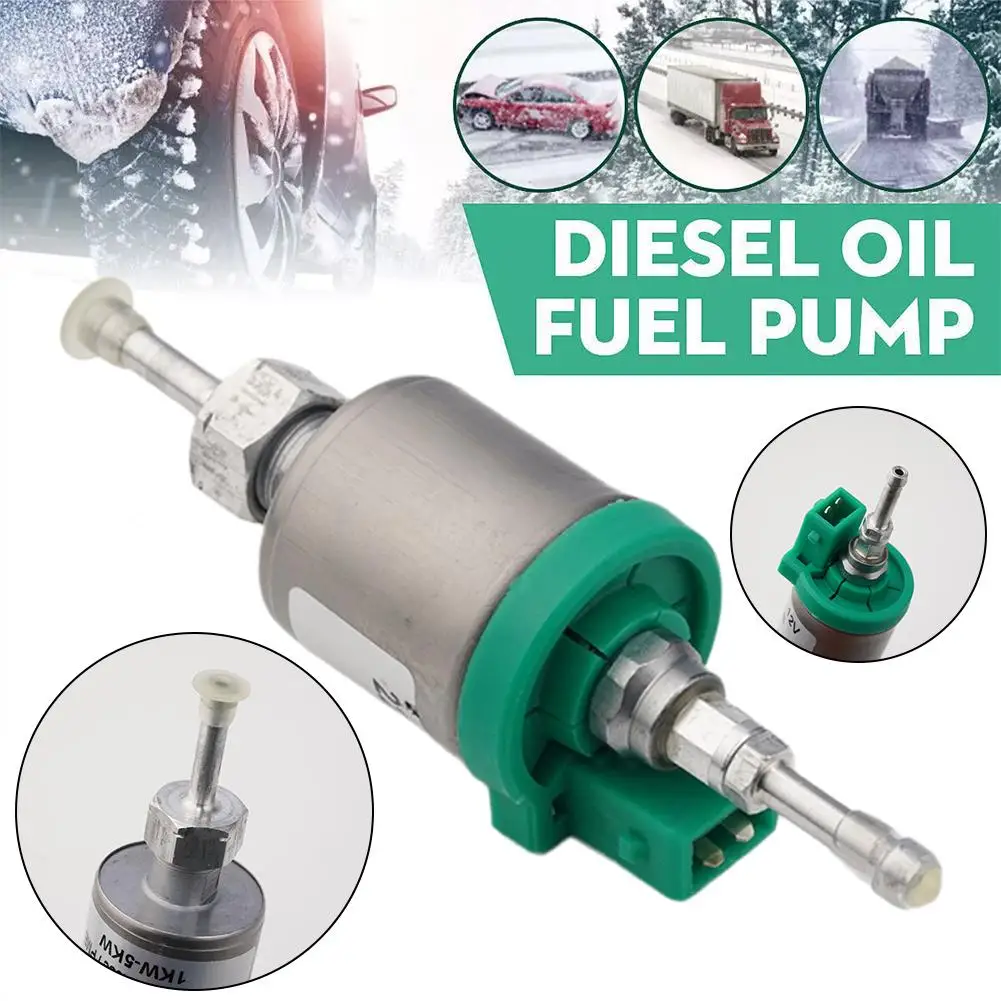 

Universal 12V 5KW Ultra Quiet Metal Car Heater Fuel Car Pump Oil Diesel Pump Silent Fuel Pump Air Parking Pump 22ML Air Hea V2H6