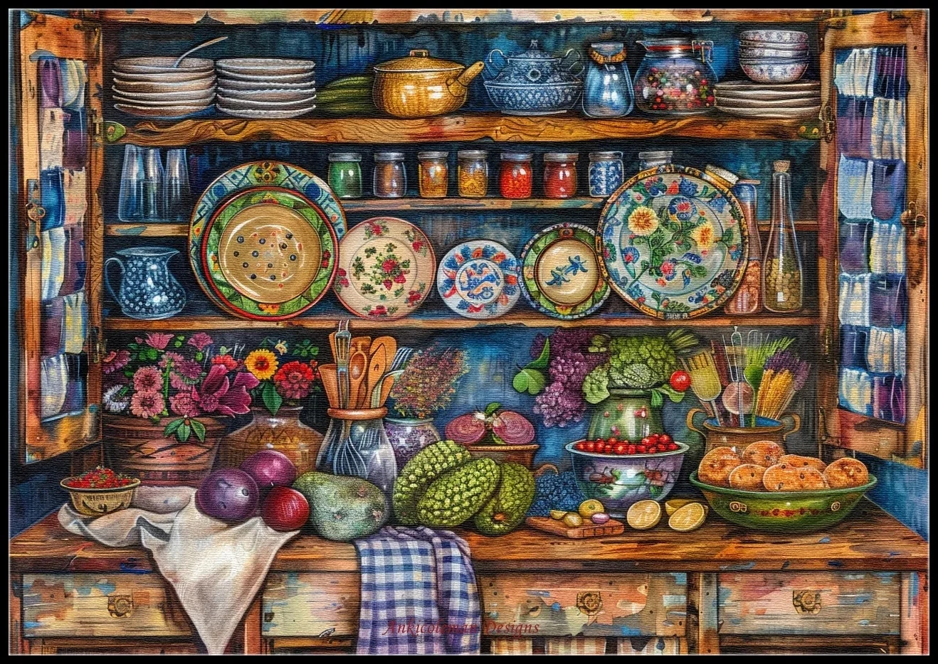 armoire-de-cuisine-ancienne-kits-de-points-de-croix-comptes-broderie-faite-a-la-main-ensembles-de-points-de-croix-14-ct-couleur-dmc