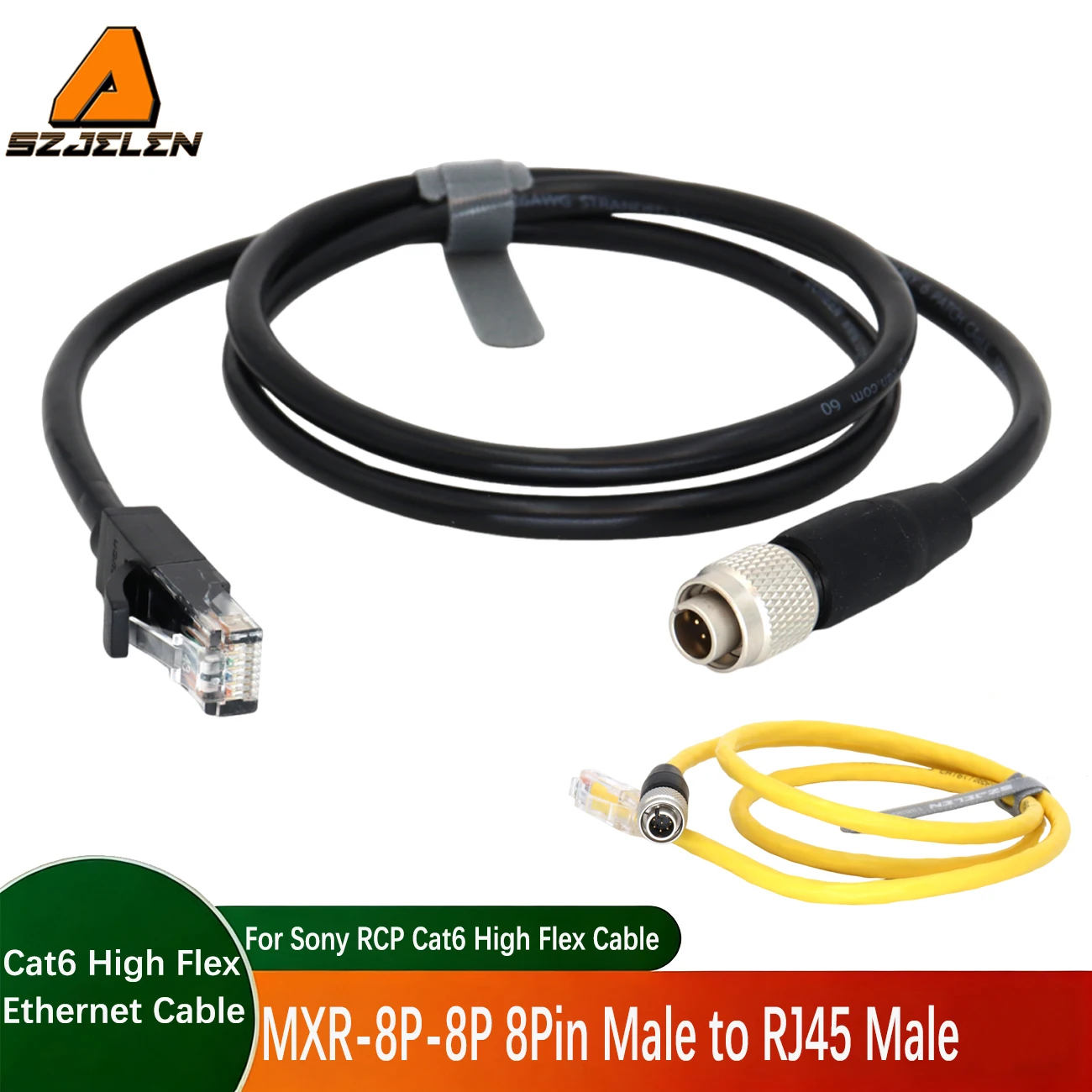 1PC For Sony Camera RCP-1500/500 Cat6 MXR-8P-8P 8pin to RJ45 High Flex Cable for Sony RCP