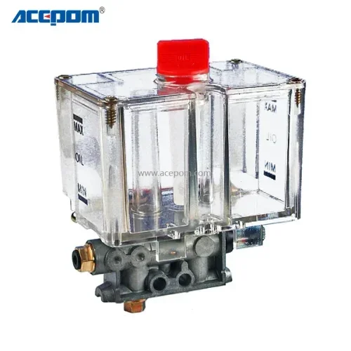 

Oiler 501 with Adjustable Metering Quantity 501-303-000-4-G Minimal Quantity Metering and Oil and air Lubrication