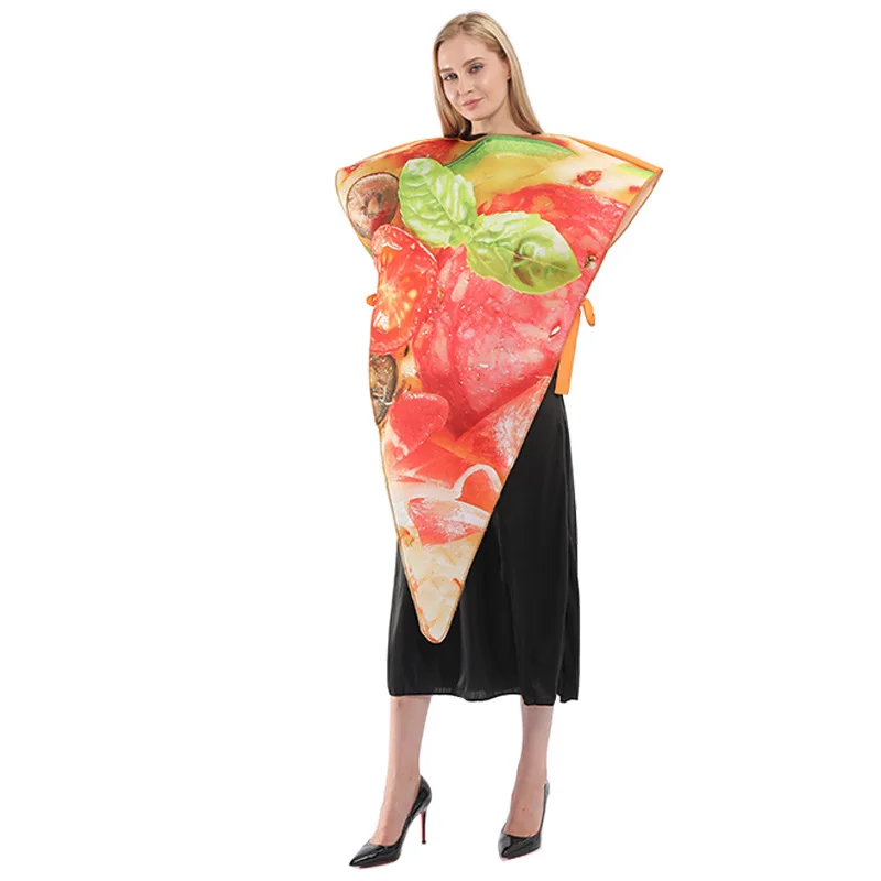

Adult Halloween Stage Costume Vegetable Pizza Role Play Party Carnival Outfit Ethnic Stage Costume Women's Fashion Spring 2026