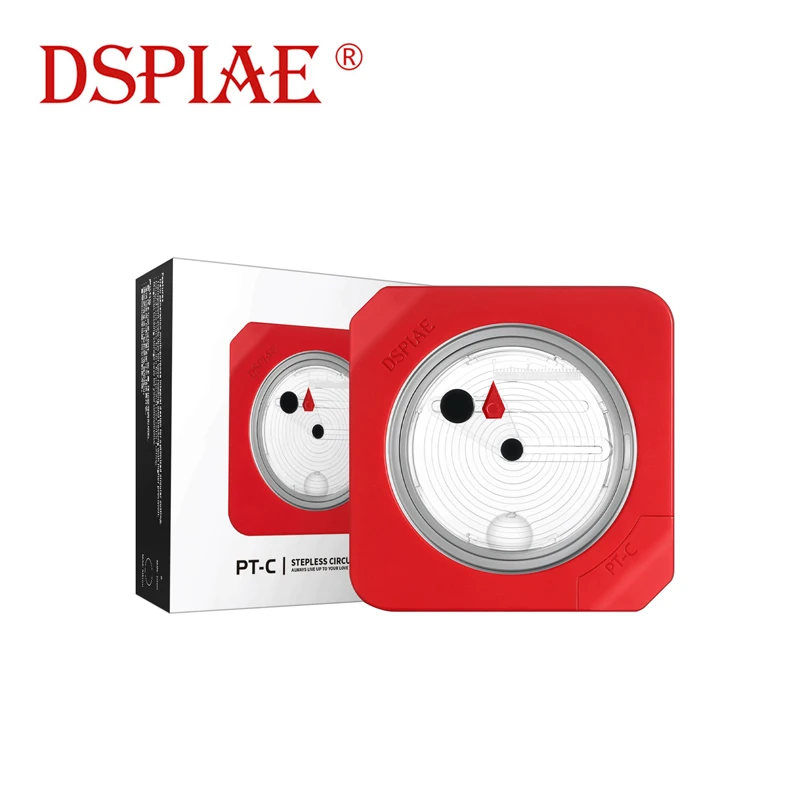 

DSPIAE PT-C Бесступенчатый интегрированный циркулярный резак с вольфрамовой режущей насадкой Диаметр 1-50 мм Круговые фрезы Изготовление моделей Режущий инструмент