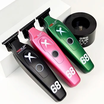 BRDCLIP D10 Professional Electric Hair Clipper Hair Trimmer 7000RPM High-speed Motor 1800mAh Lithium Battery Barber Shop Carving