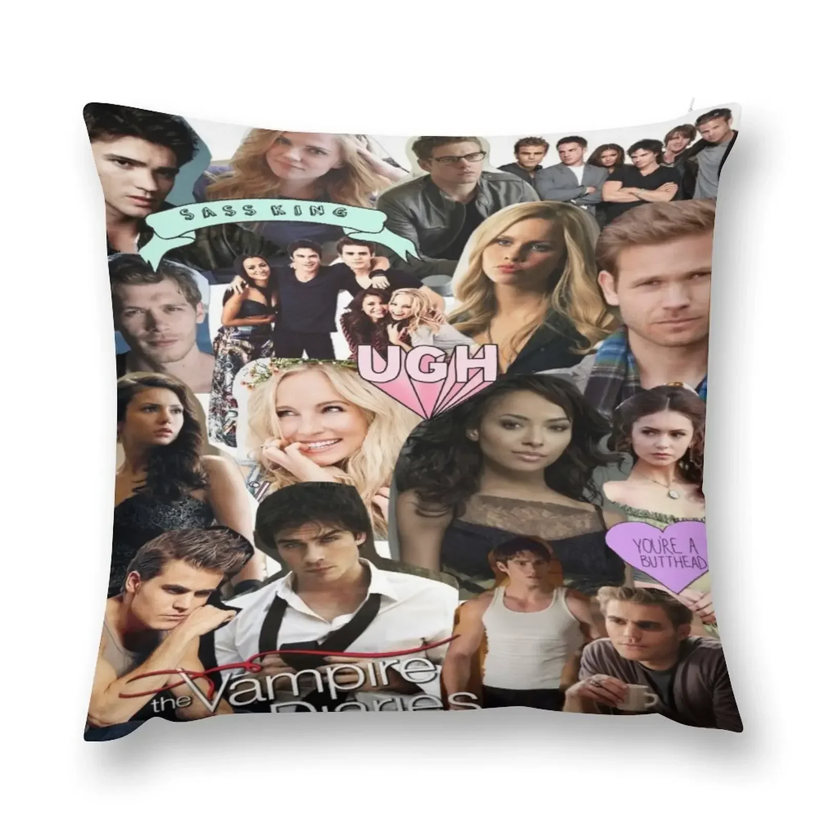 

vampire dairies Throw Pillow home decor items covers for pillows Pillows Aesthetic Sofa Cushions Covers pillow