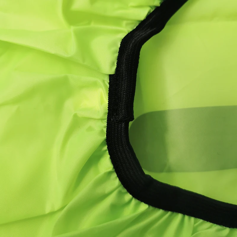 【P3】Mochila de ciclismo cubierta impermeable advertencia reflectante por la noche bolsa deportiva almacenamiento cubierta antipolvo mochila de estudiante a prueba de lluvia