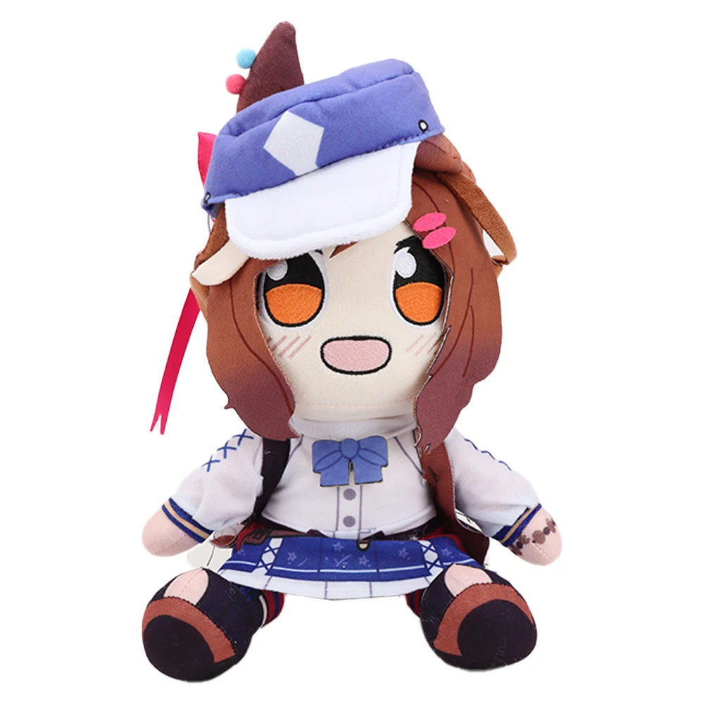27cm New Uma Musume Pretty Derby Plush Toys Movie Stuffed Animals Cute Cartoon Soft T.M. Opera O Dolls Periphery for Fans Gifts