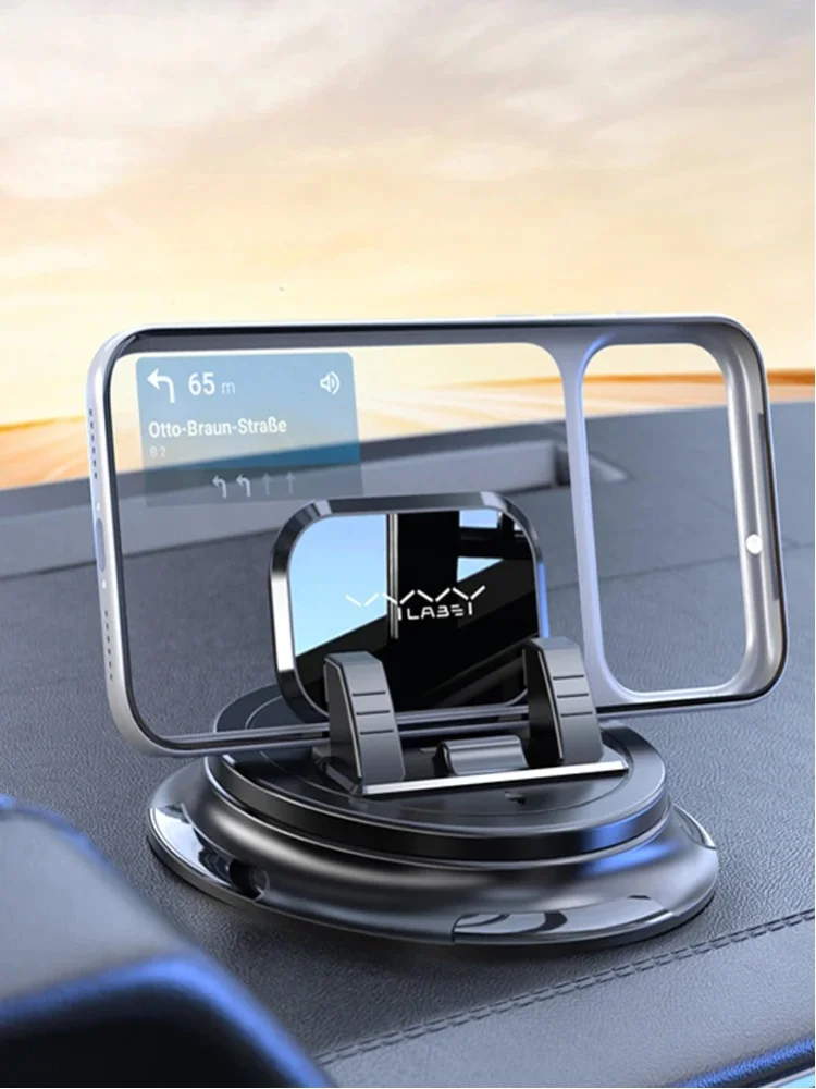 Vyvylabs 360 °   Drehbare Universelle Auto-Handyhalterung mit Schwerkraft-Autolock, Anti-Shake Handyhalterung für Armaturenbrett