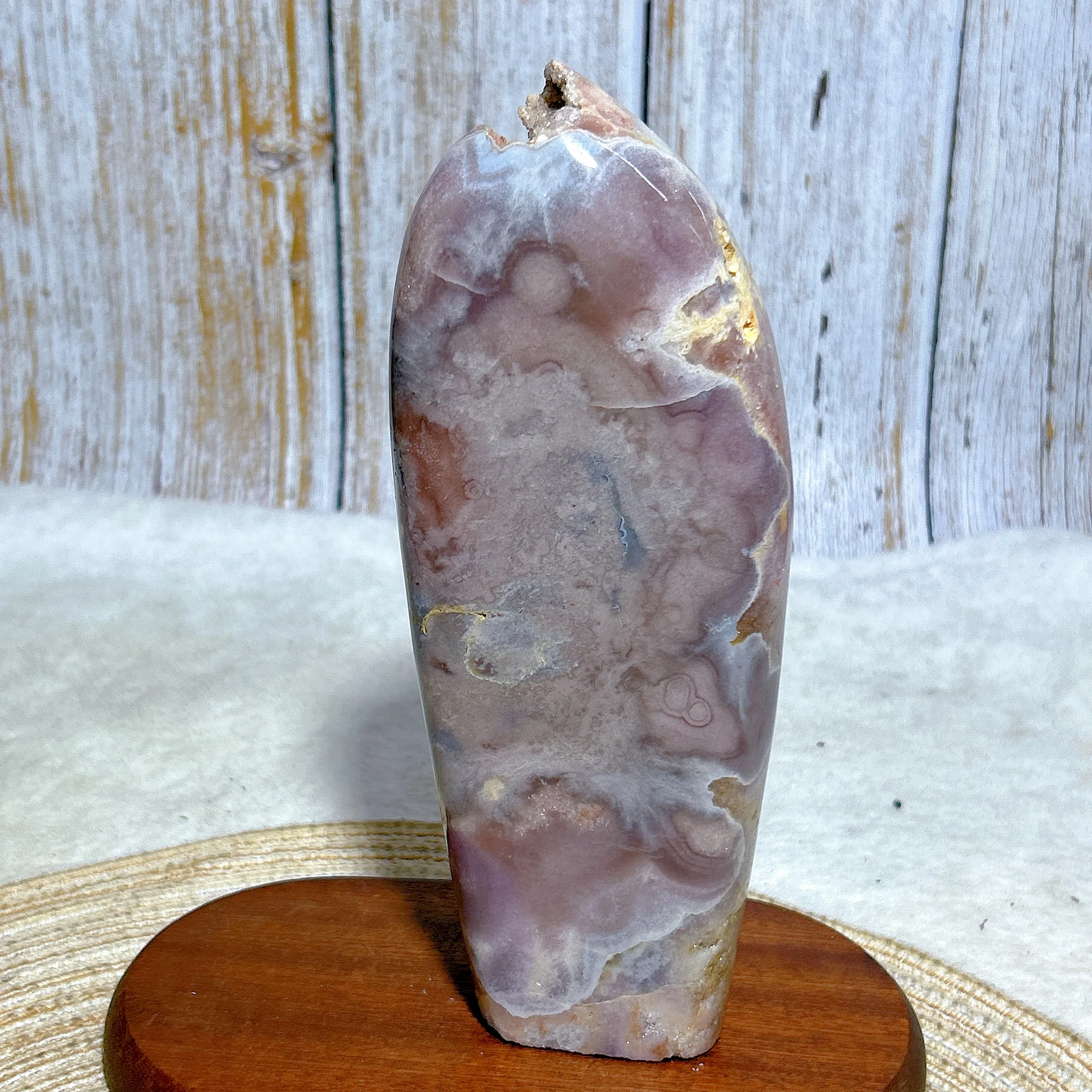 Healing Natural Crystal Pink amethyst flower agate Freeform Druzy Gemstones Mineral Energy Reiki Home Decorations Gift