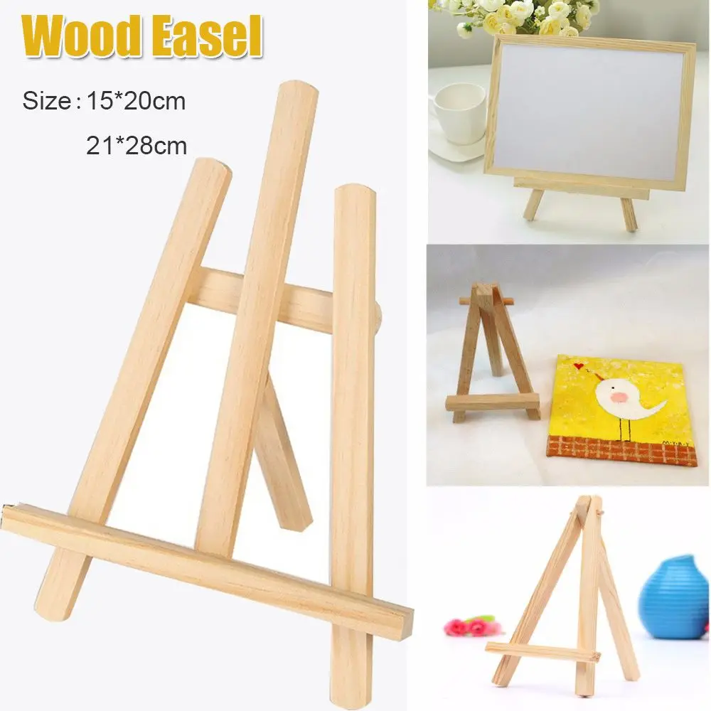 

Adjustab Student Art Supplies Party Decoration Drawing Shelf Table Card Stand Easel Display Holder Painting Rack