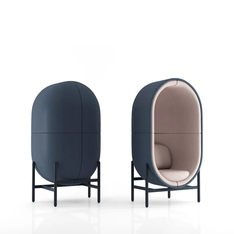 

Nordic designer furniture eggshell leisure creative personality sofa chair space art egg capsule chair
