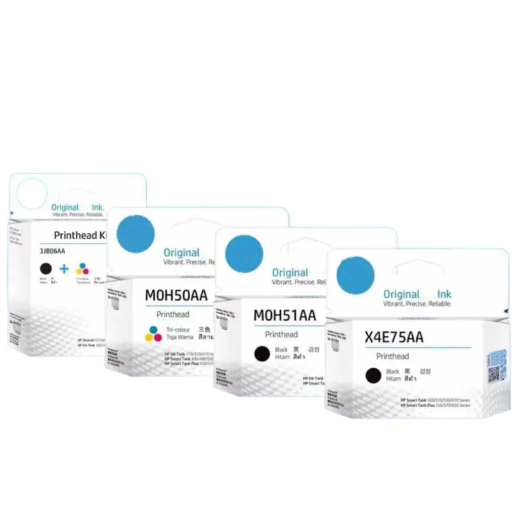 

Original X4E75AA MOH50AA Print Head Printhead For HP ink tank 500 508 510 511 517 518 519 530 531 538 610 618 550 570 650