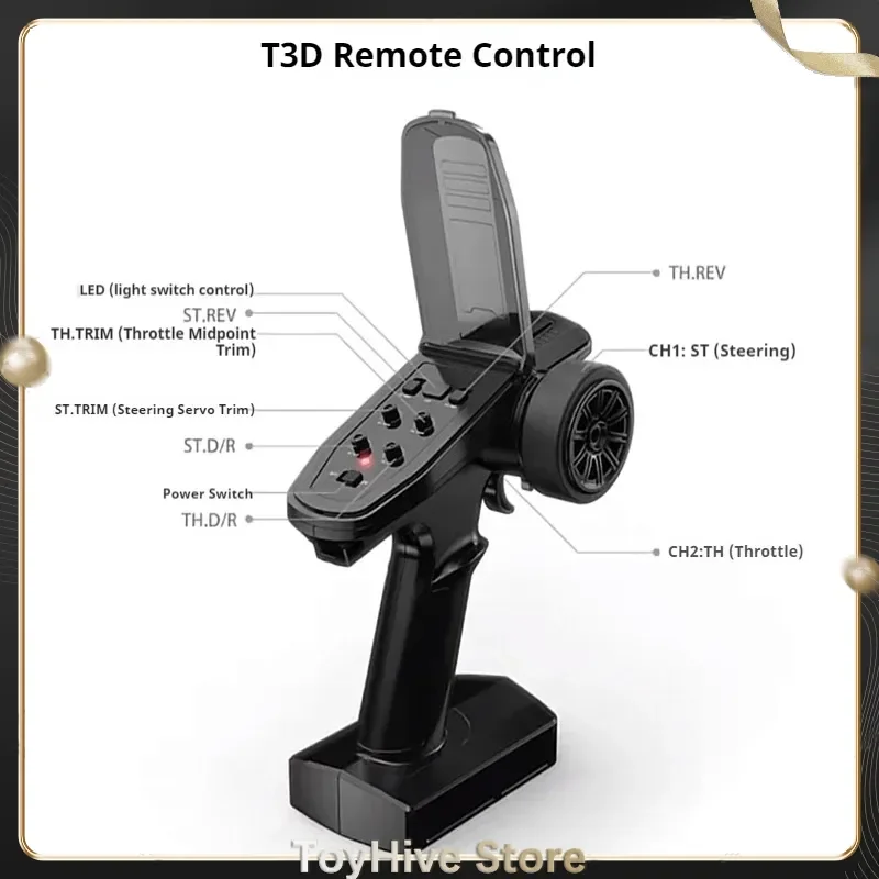 รถบังคับวิทยุ New Mjx 7304 Hyper Go 1/7 รุ่นแข่งความเร็วสูง 4 ล้อขับเคลื่อน  จำลองการแข่งขัน  รถดริฟท์  รถปีนเขา ของเล่นยอดฮิต