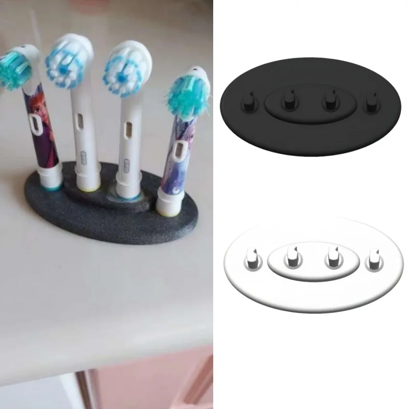 

suitable for Oral-B electric toothbrush head storage, bathroom storage, electric toothbrush storage, no-drill installation