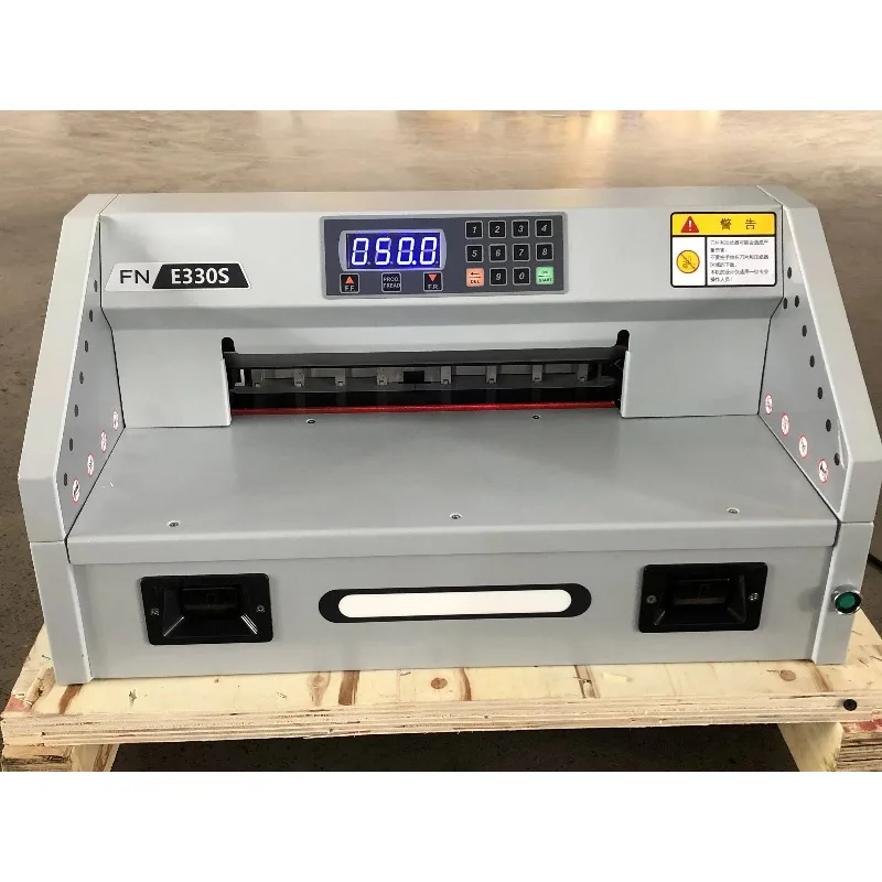 

A4 330mm Desktop Electric Paper Cutter E330S Automatic Paper Cutting Machine Low Price CE Certified