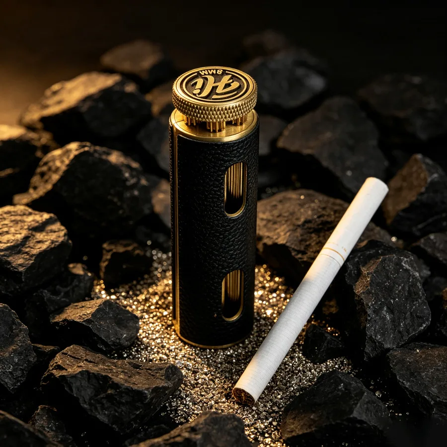 Cigarette Roller, Cigarette Machine, Cigarette Rolling Machine, Fits 6/8mm Filter Tips & 70mm Rolling Papers, Luxury Gifts