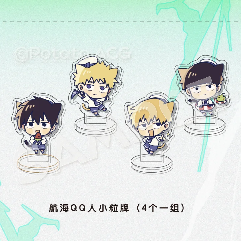 Anime Mobu Saiko Hyaku Mob Psycho100 Kageyama Shigeo Reigen Arataka Hanazawa Teruki Cosplay Acrylic Mini Standing Sign Xmas Gift