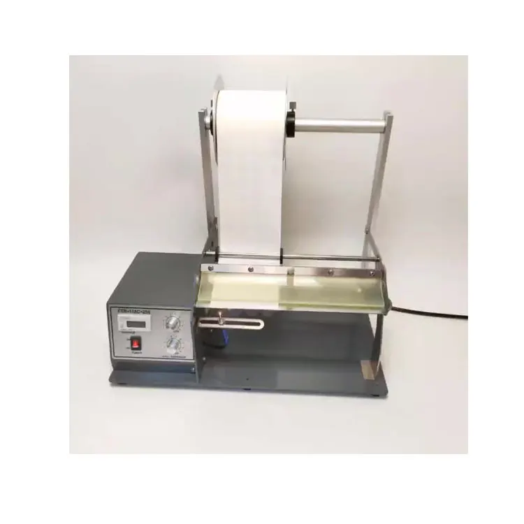 

118C Automatic Sticker Labeling Stripping Machine Dispenser Mutilfuction Electric Label Cutting Machine