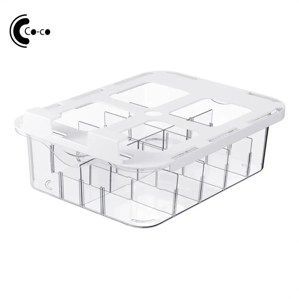 

Sock Sorting Box Pull-out Foldable Wardrobe Household Organizers Sets Multi-function 15 Cells Drawer-type Underwear Storage Box