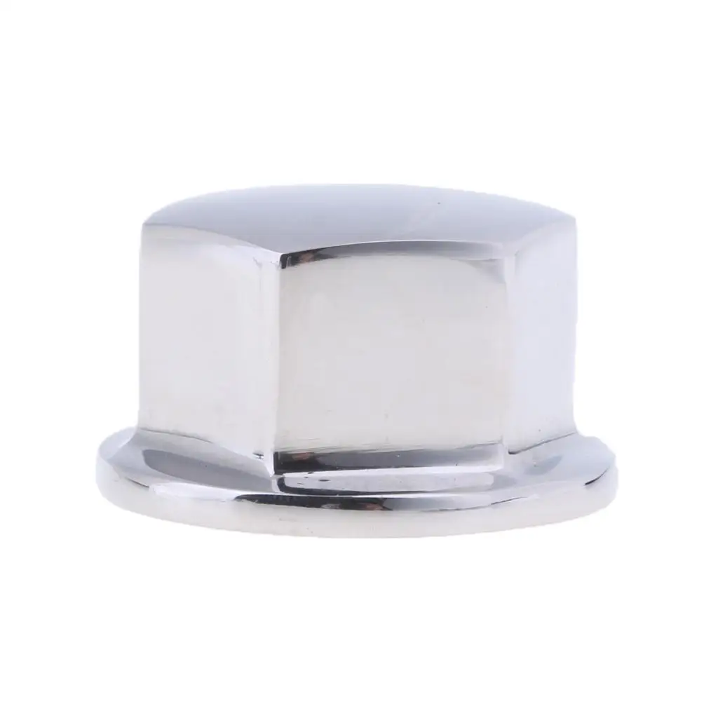 12mm Thread Stainless Steel Steering Wheel Center Nut Boat Wheel Dome Nut for Yacht Steering Gear Maintenance