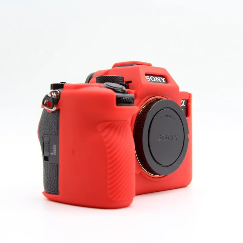 Soft Rubber Silicone Camera Case for Sony A7RVI A7R6 A7RV A7R5 Armor Protective Shell Body Skin for A7R VI A7R V Camera