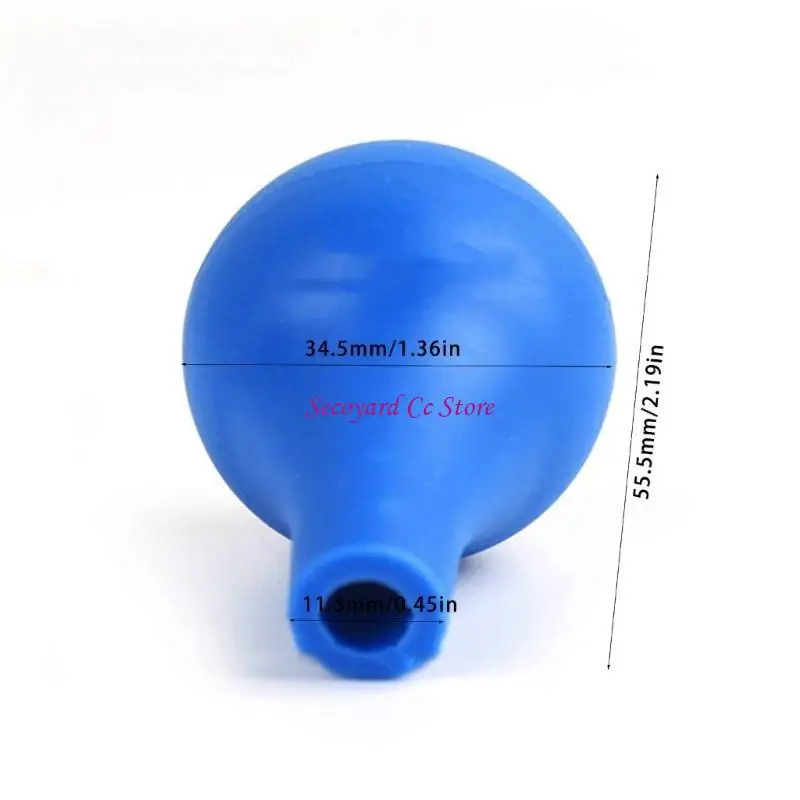 N3UC 10 قطع من المصابيح المطاطية ذات الجودة المختبرية أغطية مطاطية للقطارة لنقل وقياس السائل بدقة #6