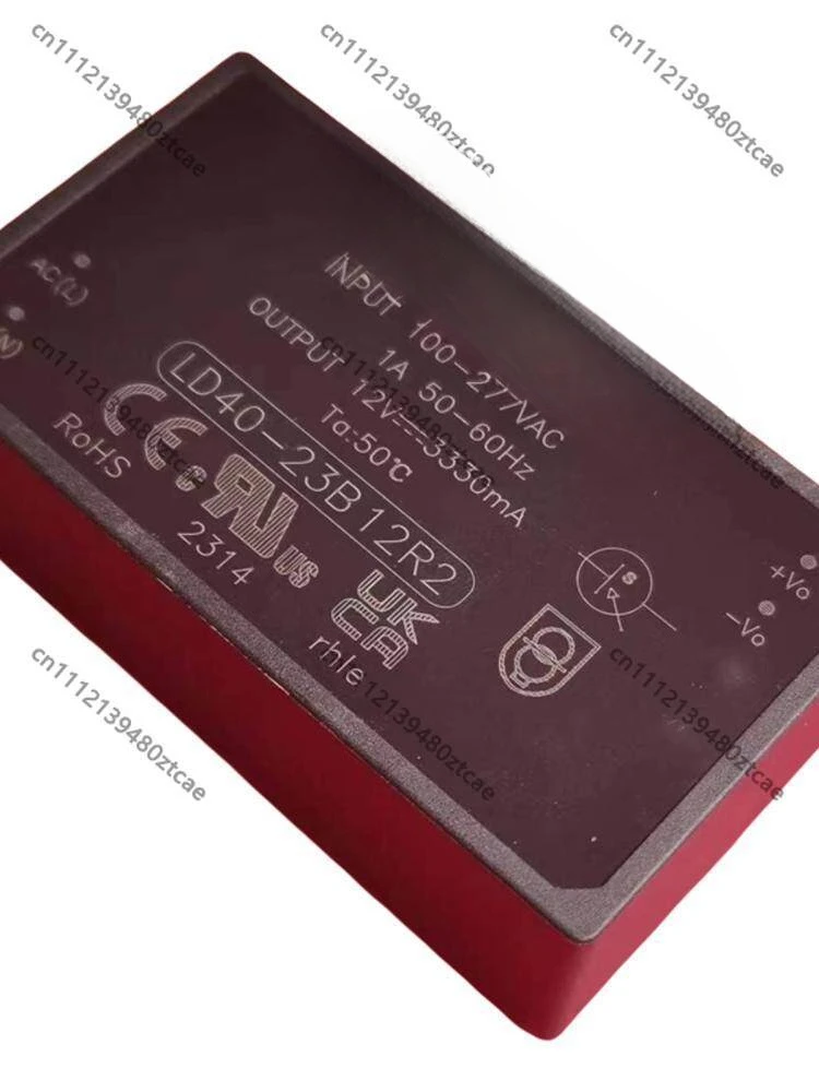 40W 85~305VAC Ultra Wide Input AC-DC DIP Module 5/12/15/24/48V Output Reinforced Isolation Industrial Switching Converter