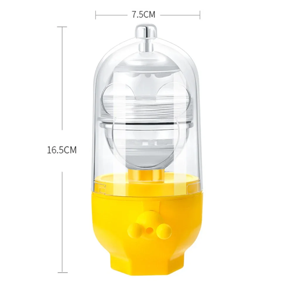 Plastic Egg Scrambler Hand Type Removable Washable Manual Scrambled Eggs Maker Kitchen Puller Cooking Accessories
