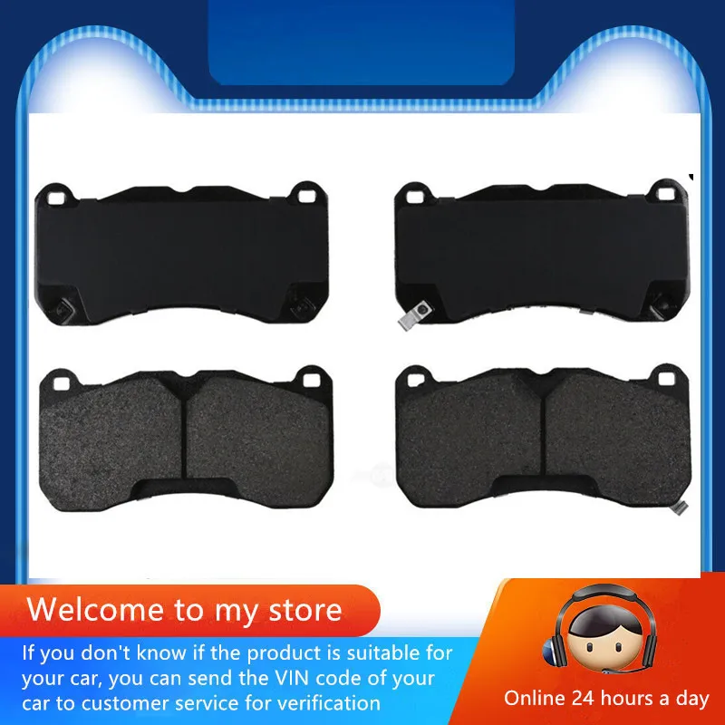 Front Brake Pads-35055 For Ford Mustang Gt500(S197) 5.8t/Auto Parts  DR3Z-2001-BB