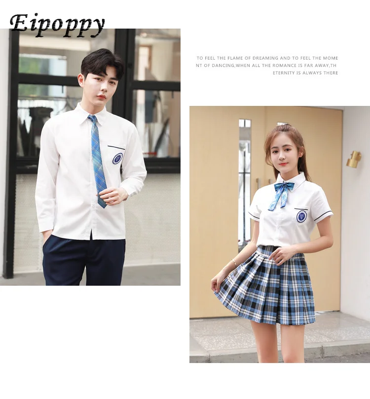 Schooluniform Pak Junior Middelbare School Student Campus Student Klas Kleding Middelbare School Student Britse Paar Kleding