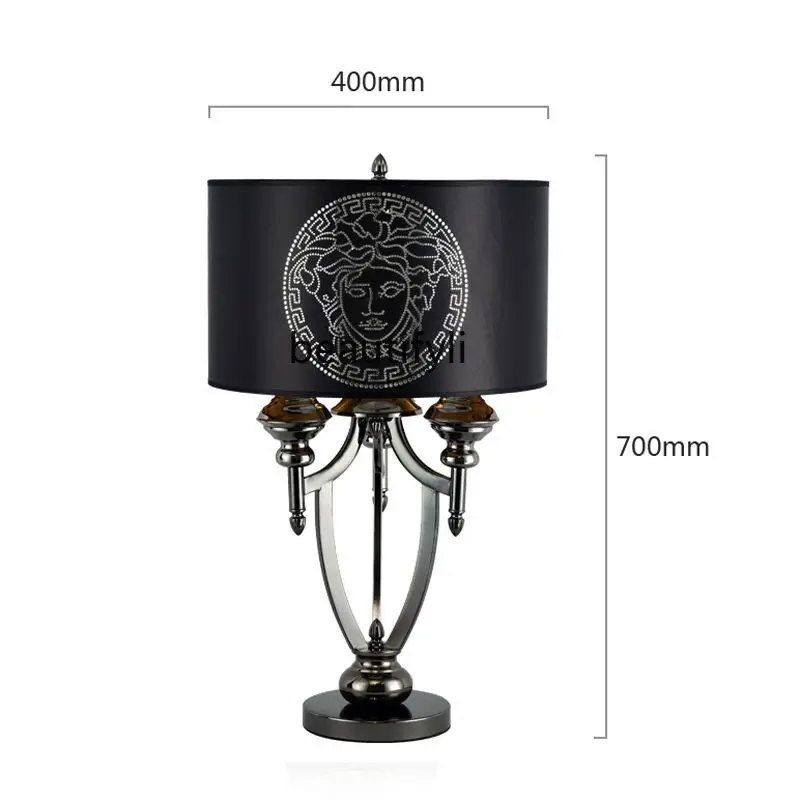 

LBX American Style Desk Lamp Living Room Bedroom Bedside Lamp 2022 Neoclassical Modern Study Table Lamp