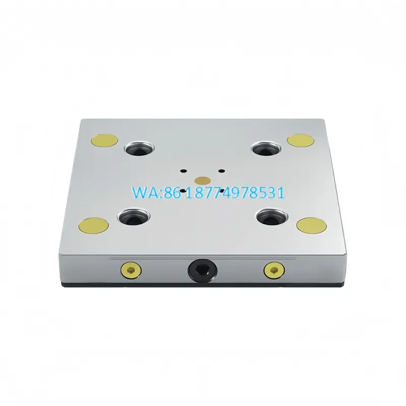 Wmwmnu for Lang Quick Change Square Manual Zero Point Positioning Plate 192x192x27mm Precision 0.005mm Stainless Steel