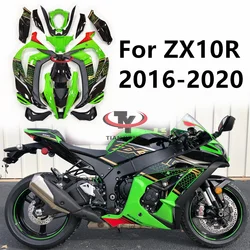 カワサキZX-10R,zx10r,2016-2017-2018-2019,zx 10r用の完全なフェアリングキット,射出成形