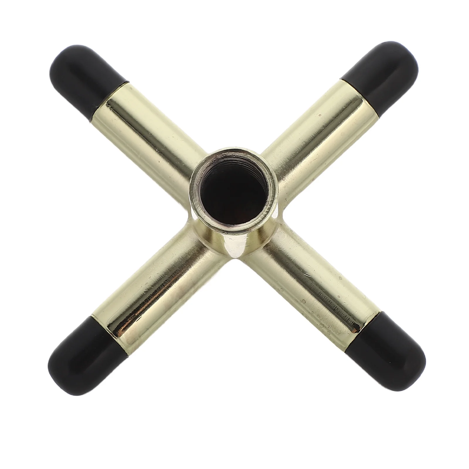 

Luxurious Bronze Finish Billiard Cue Rest Cross Design Stability Pool Cue Holder Accessories for Casual and