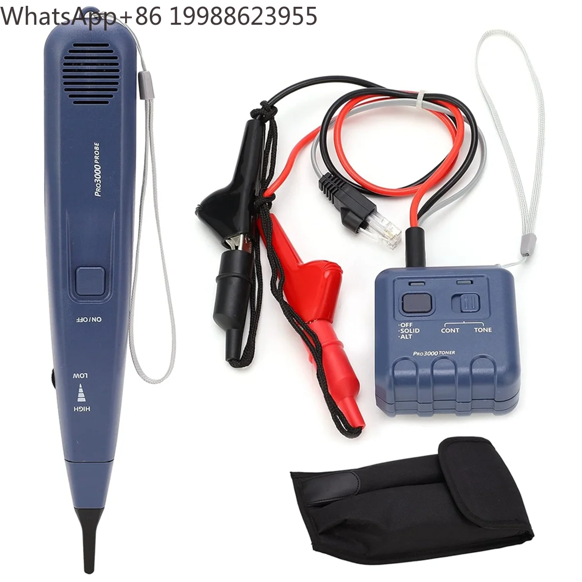 Hot sale Pro3000 Tone Generator and Probe Kit, SmartTone Technology, Handheld Telephone Line Circuit Finder