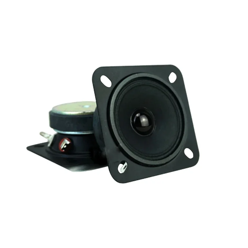 

3 Inch 75mm Square Tweeter Speaker Unit 4Ohm 15W Treble Audio Speaker Tweeter KTV Loudspeaker Card Music Box Speaker DIY