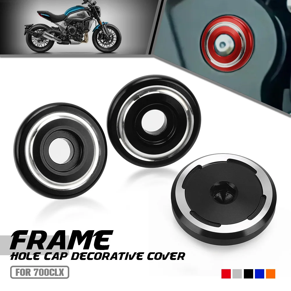 

FOR CFMOTO 700CLX Frame Hole Cover Shields Frame From External Damages Such As Scratches 700 CLX CL-X Motorcycle Accessories