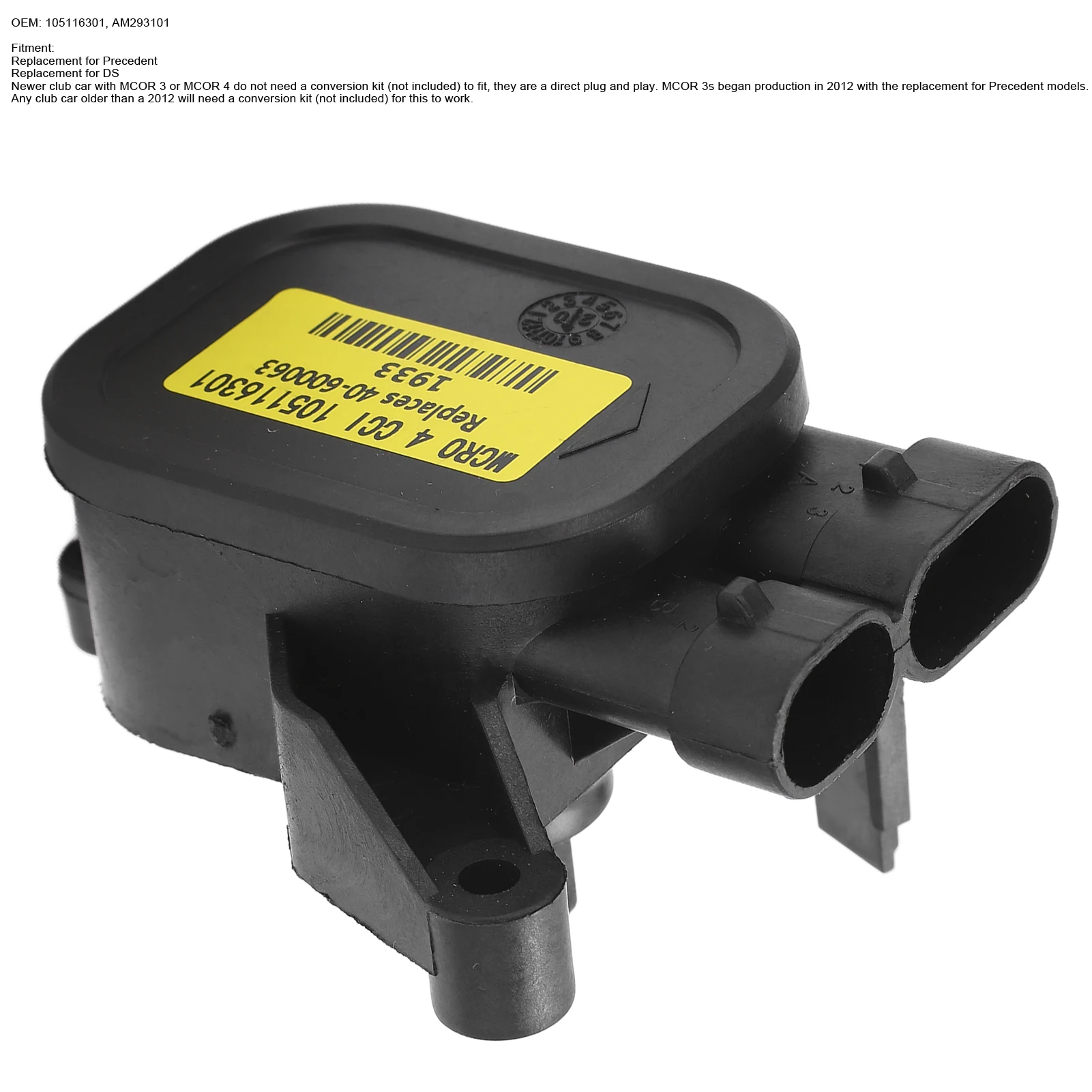 Auto MCOR4 Gasklep Potentiometer 105116301 AM293101 Vervanging voor DS Precedent Auto Gasklep Potentiometer 105116301