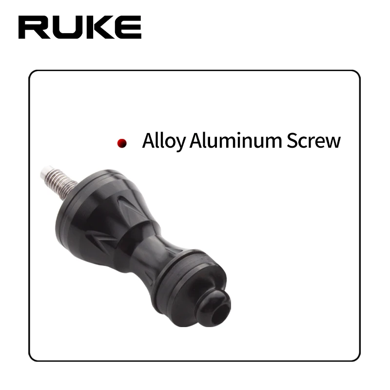 Ruke 1pc Fishing Reel Single Handle With Carbon Knob And Rocker For Shi/D Type Fishing  Spinning Reel DIY Accessory Light Weight