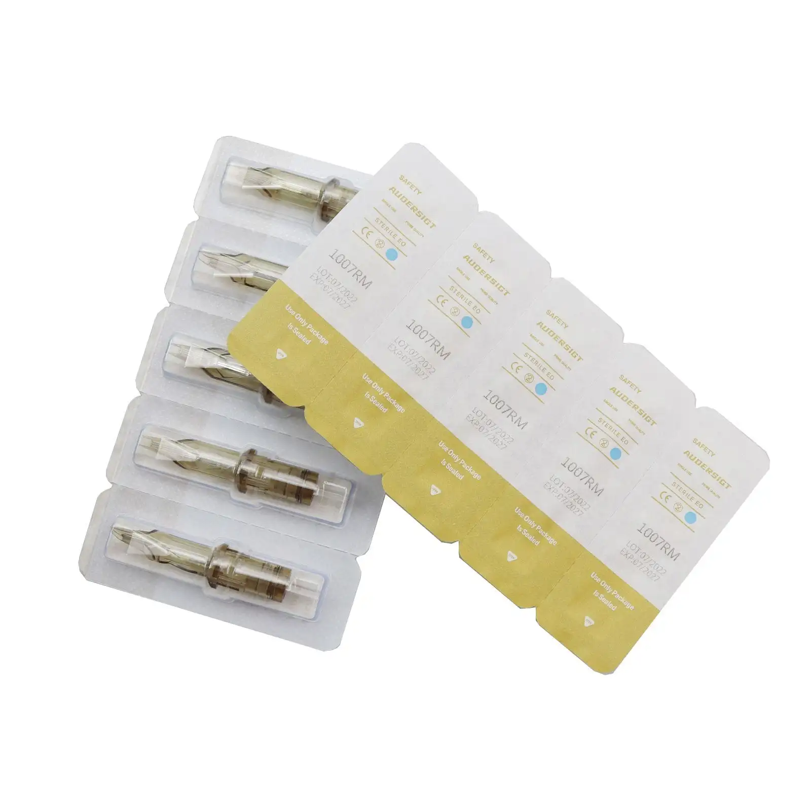 

Audersigt Tattoo Cartridge Mix Needle 0.3mm 0.35mm Round Liner Shader Magnum Tattoo Needles 1rl 3rl 5rl 7rm 9rm 13rm
