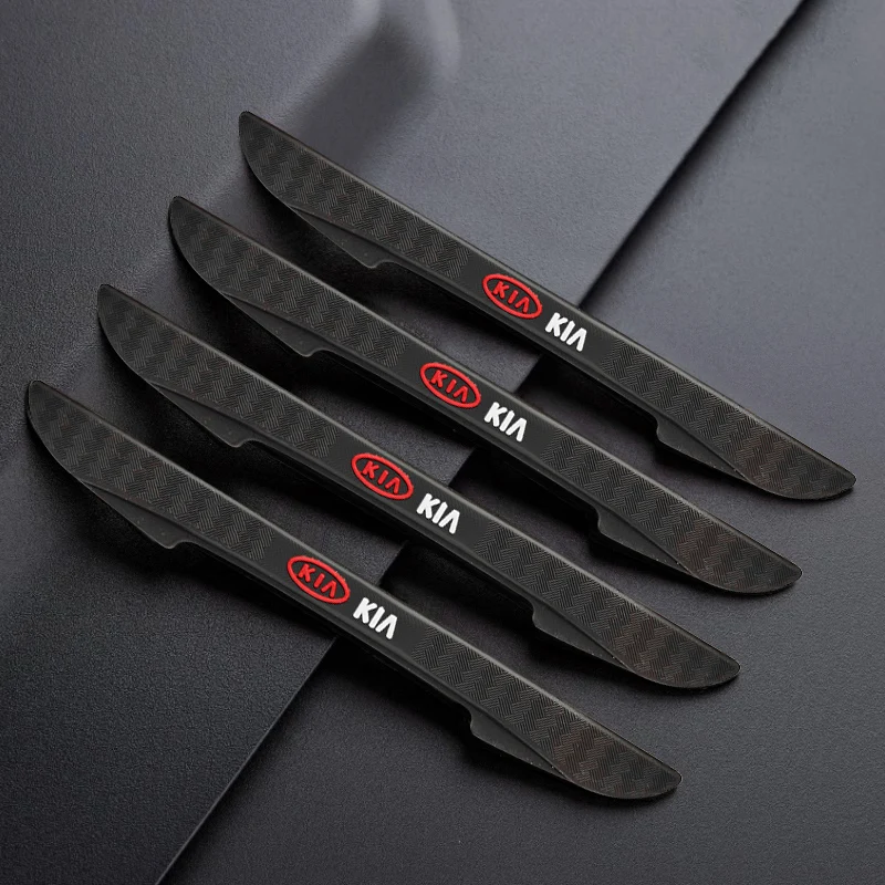 4pcs Car Door Edge Anti-collision Scratch Protection Strips Bumper Protector Sticker For KIA Rio Sportage Cerato Sorento 3 K3 K5