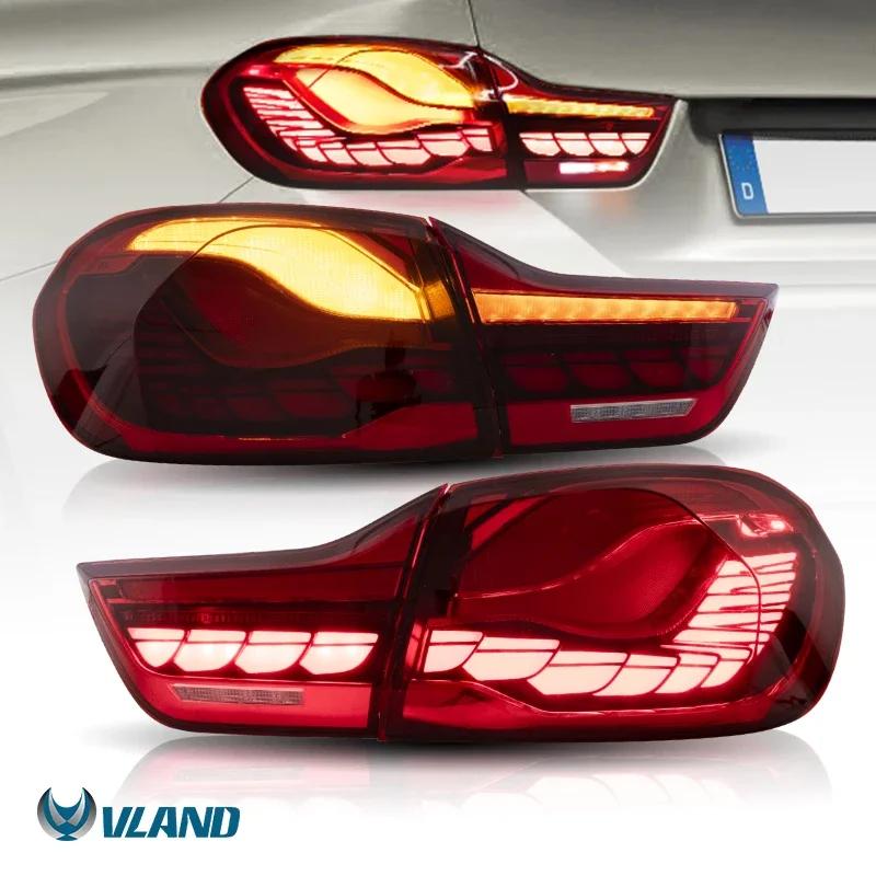 Vland Wholesale GTS Style Led Rear Lamp 2014-2020 4 Series M4 Tail Light  For BMW F32 F82