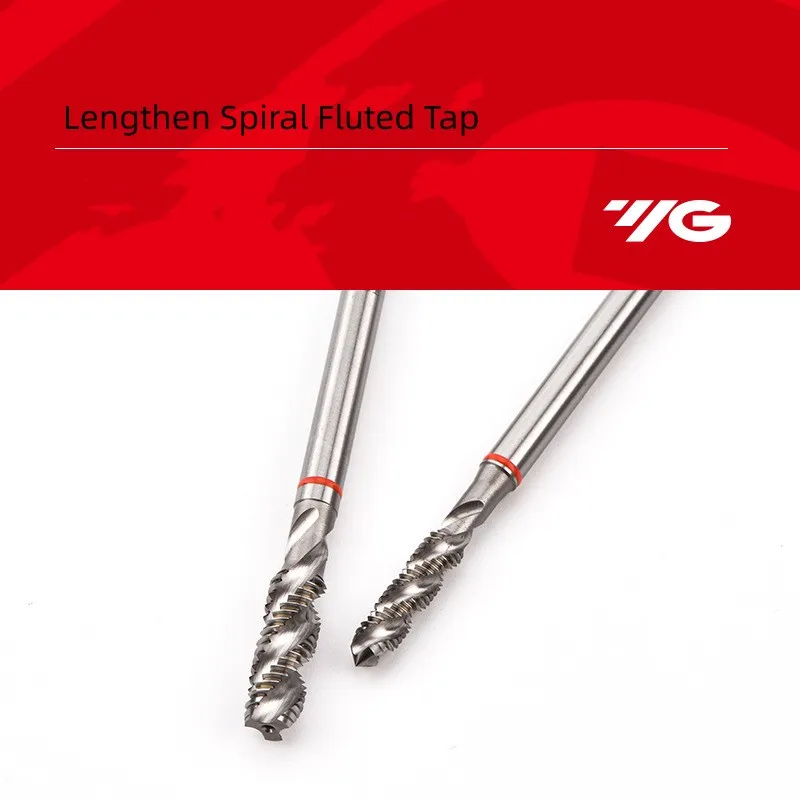 كوريا الجنوبية YG HSSE متري طويل عرقوب دوامة مخدد الحنفية M3/M4/M5/M6/M8/M10/M12 * 100/150 مللي متر آلة المسمار الموضوع الصنابير