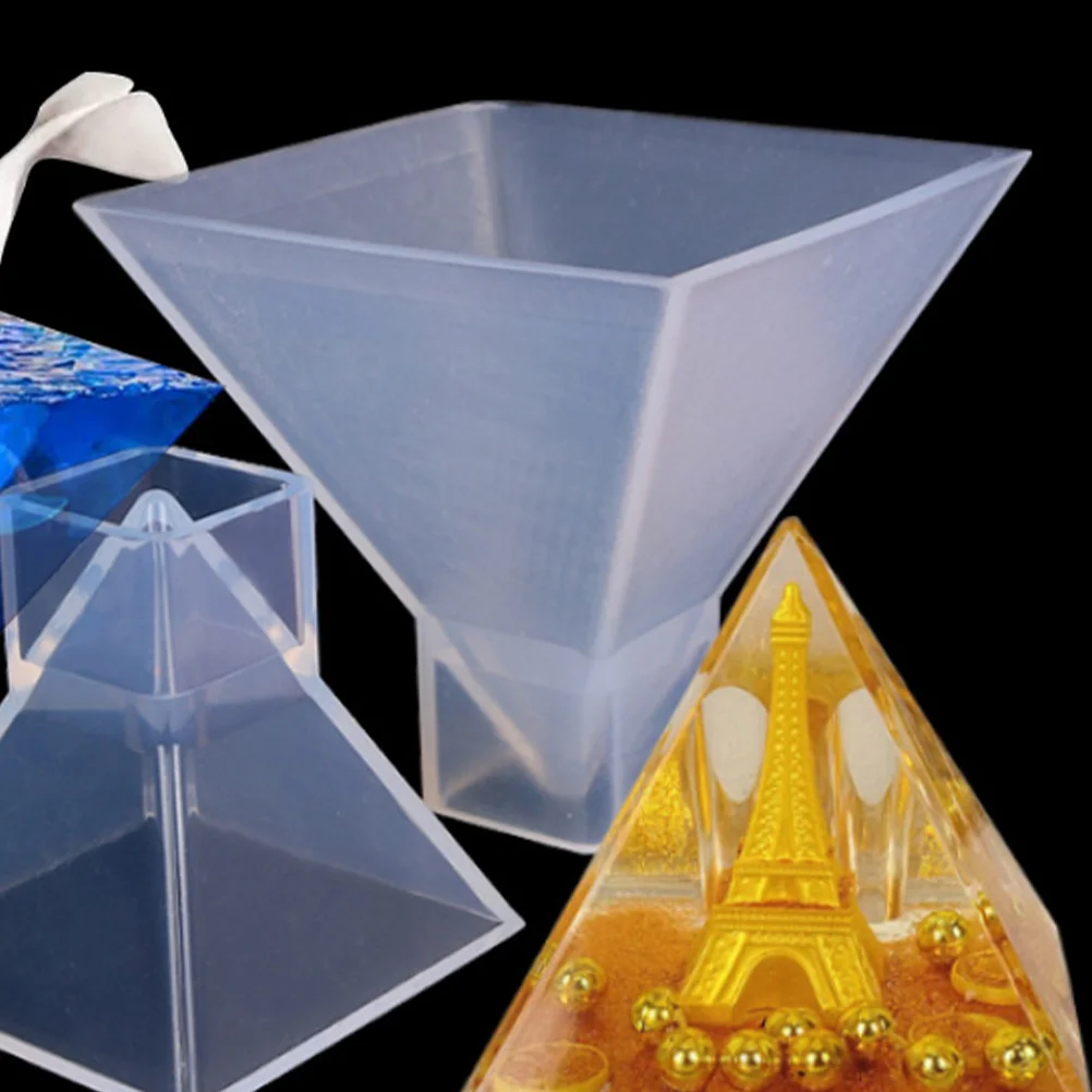 Pyramid Mold Resin Casting Molds Clear Baking Mold/cake Decor Silica Gel for Silicone