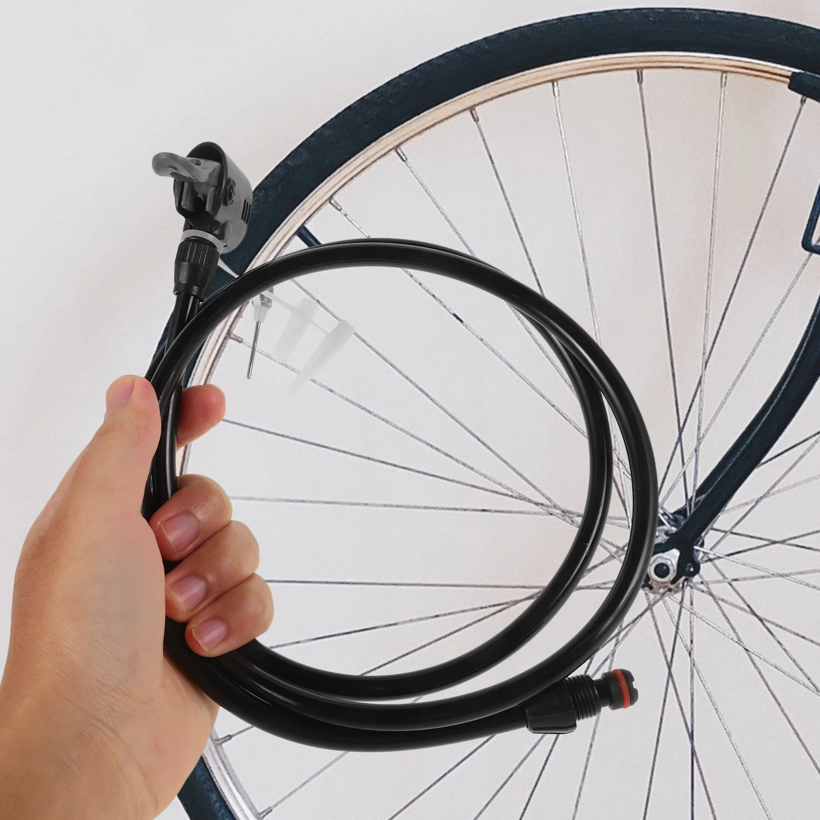 Bicycle Hose Bike Pump Parts Cold Resistant Air Inflator Hose Accessories Road Bike Pump Replacement Tool Inflator Connect Pipe