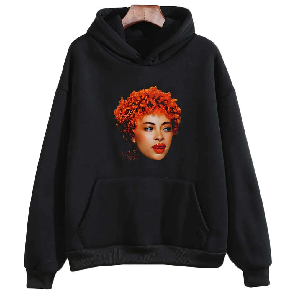 

Raper IceSpice Hoodies Women/Men Sweatshirts Hip Hop Streetwear Pullovers Unisex Winter/spring Clothing Long Sleeve O-neck Tops