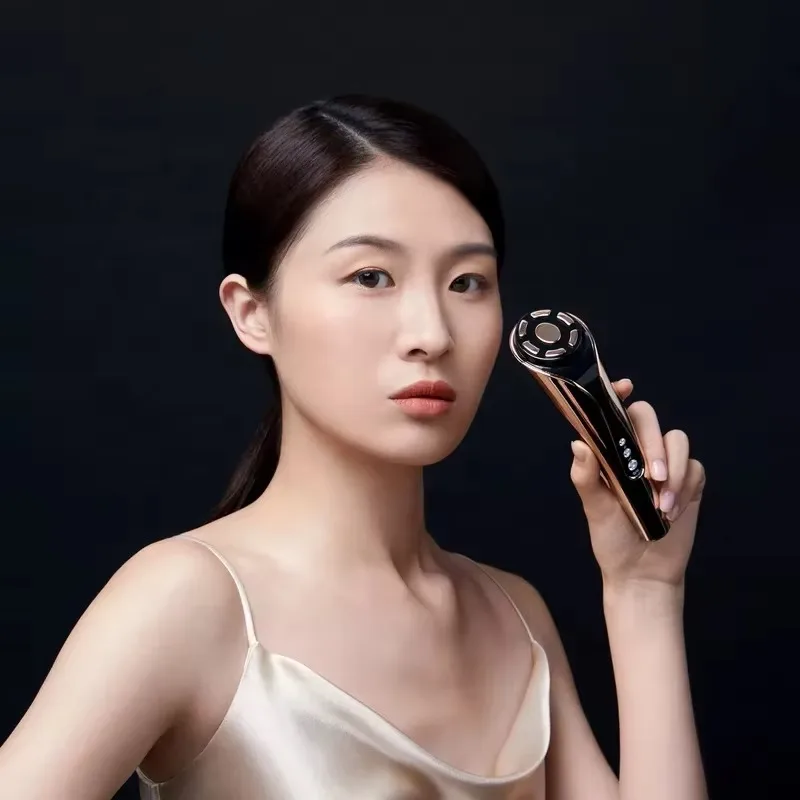Rotatable Finger‑Tip RF EMS Facial Beauty Device Household Skin Rejuvenation Tightening Home Skincare Cosmetic Instrument